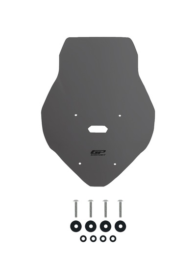 Gp Kompozit Zontes Zt368t-g 2026 Uyumlu Ön Cam Füme 62 Cm