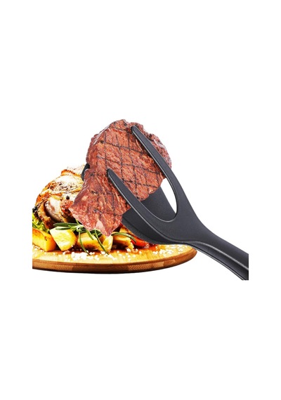 2 Si 1 Arada Biftek Spatulası Kw-239 Fma212113 Silikon Gri Diğer