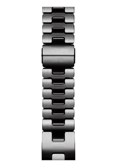 Apple Watch Uyumlu 42mm Omsy Krd-125 Metal Kordon Strap Kayış-gümüş