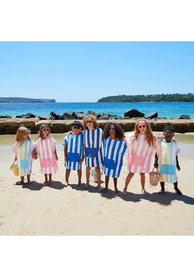 Dock And Bay Uv Korumalı Çocuk Pançosu M Bondi Blue