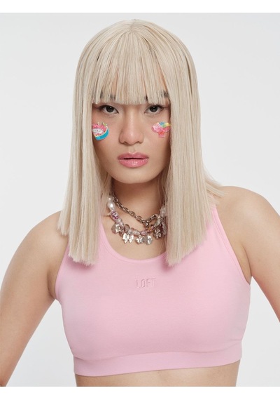 LOFT Crop Kadın Atlet Lf2034944 Q1.v1 Pembe