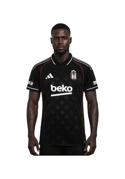 Beşiktaş Lisanslı Adidas Forma Uv Kutu Siyah-beyaz