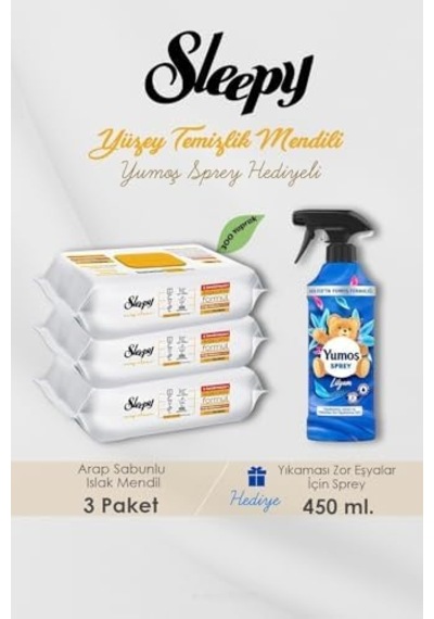 300 Adet Arap Sabunlu Havlu, Lilyum Oda Kokusu 0