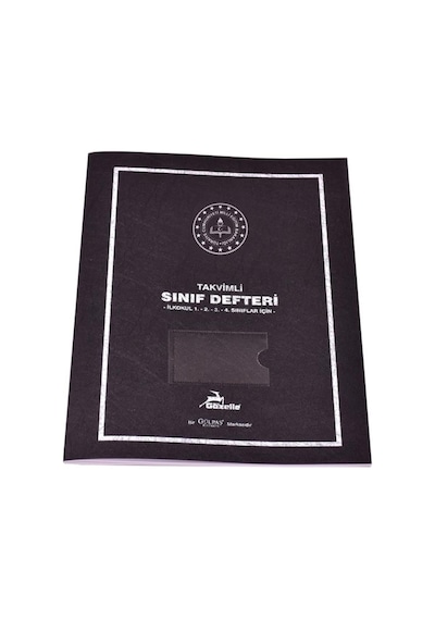 Gülpaş 390 Takvimli Sınıf Defteri Zımbalı Dikişli Plastik Kapak 25 x 35