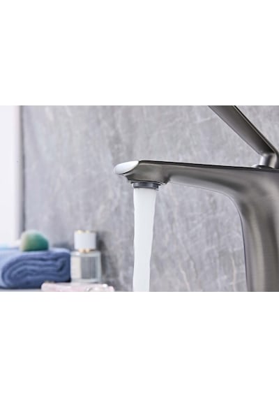 Sano Uzun Lavabo Bataryası Mat Füme