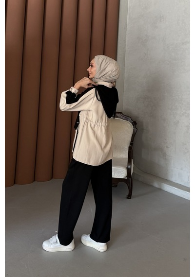 Riella Butik Alya Tesettür Takım Siyah