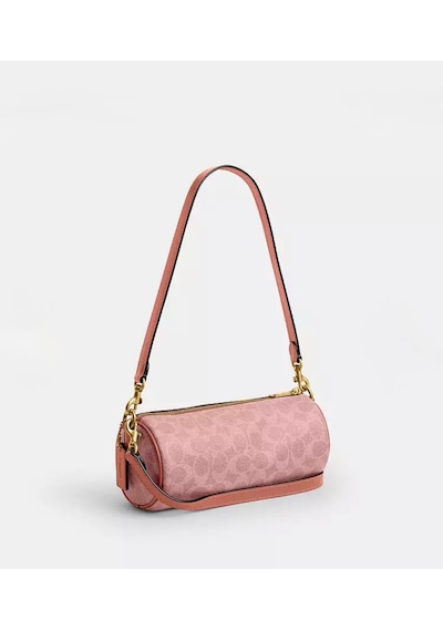 Coach Barrel Bag Kadın Omuz Çantası Açık Pembe