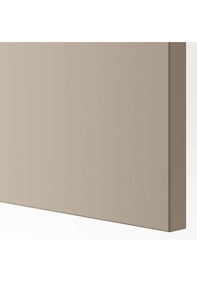 Ikea Forsand Gardırop Kapağı, Gri-bej, 50x195 Cm, Menteşesiz