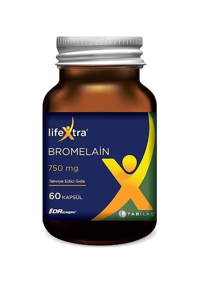 Lifextra Bromelain 750 mg 60 Kapsül