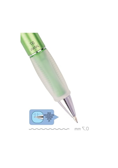Mekanik Uçlu Kalem, Metalik Fıstık Yeşil, 0.7 Mm