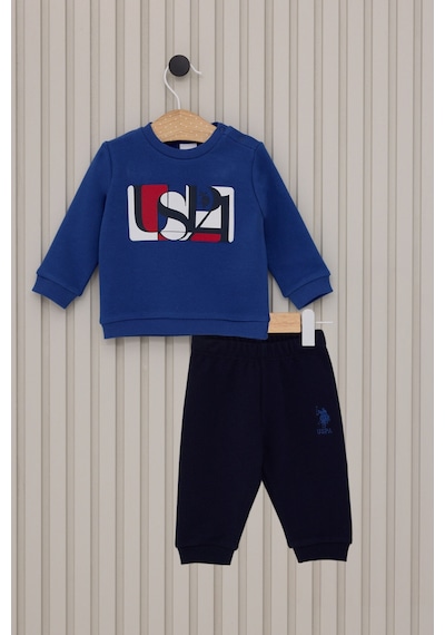 U.S. Polo Assn. U.s. Polo Assn Erkek Bebek Mavi Takım Mavi