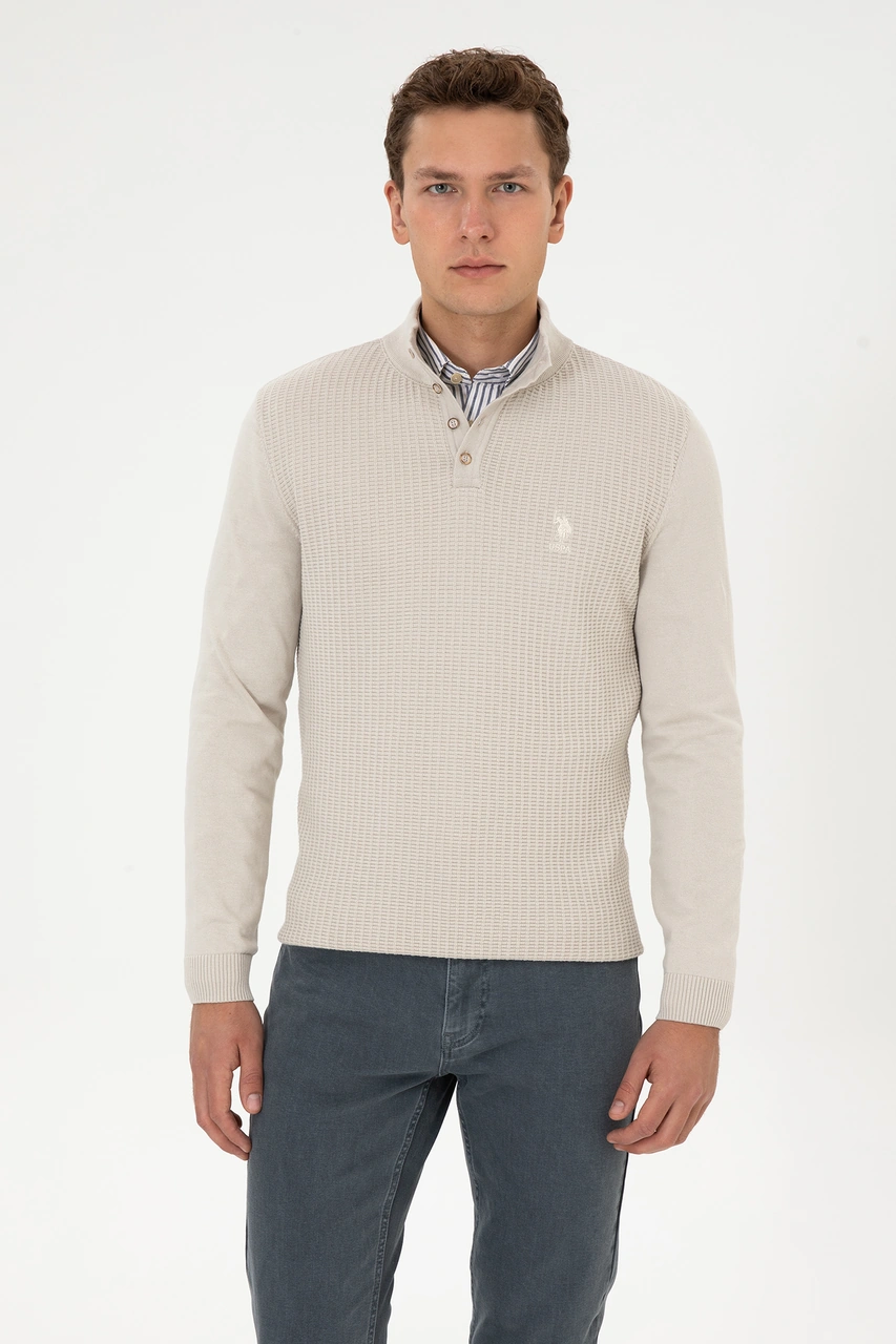 U.S. Polo Assn. Erkek Taş Kazak 50308915-VR049