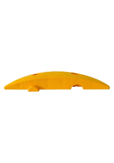Oval Hız Kesici Kapağı PPC, Yol Kasisi 11 x 30 x 4 cm-3217 - Sarı