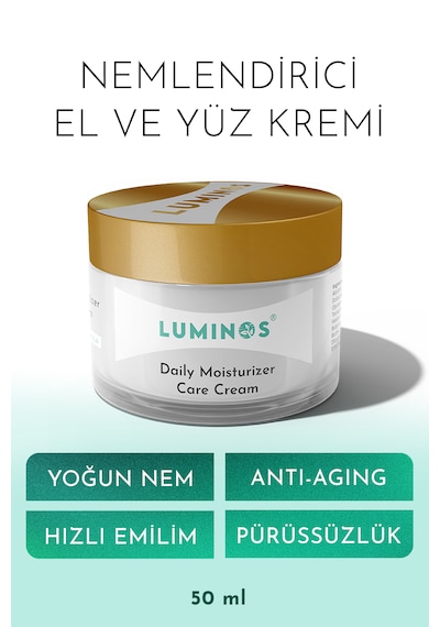 Luminos   Günlük Nemlendirici Bakım Kremi 50 ML