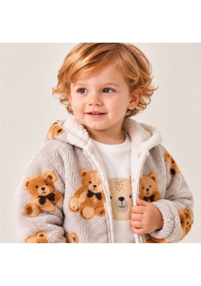 Maxx Kelın Erkek Bebek Welsoft Ayıcık Desenli 2'li Takım Ekru Bej 9-12-18 Ay Ekru-bej Maxx Kelın Erkek Bebek Welsoft Ayıcık Desenli 2'li Takım Ekru Bej 9-12-18 Ay Ekru-bej