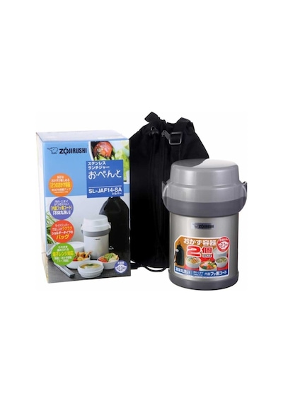 Zojirushi Sl-Jaf14-Sa Vakumlu Yemek Termosu Kabı 1.43L Gümüş Zojirushi Sl-Jaf14-Sa Vakumlu Yemek Termosu Kabı 1.43L Gümüş