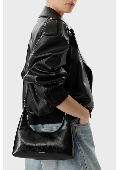Calvin Klein Logolu Çıkarılabilir Askılı Çanta Lv04f3737gub1 Bayan Çanta Lv04f3737g Ub1 Siyah