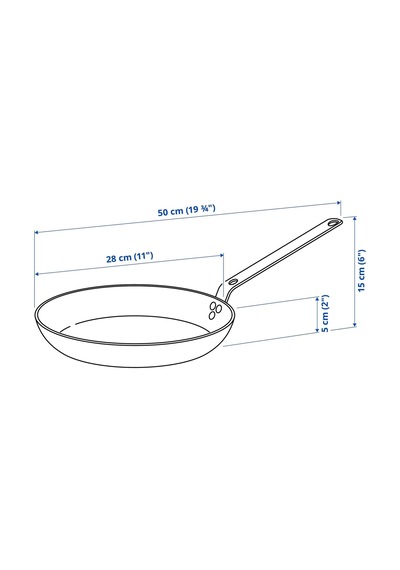 Ikea Vardagen Tava 28 Cm Krom 1 Parça