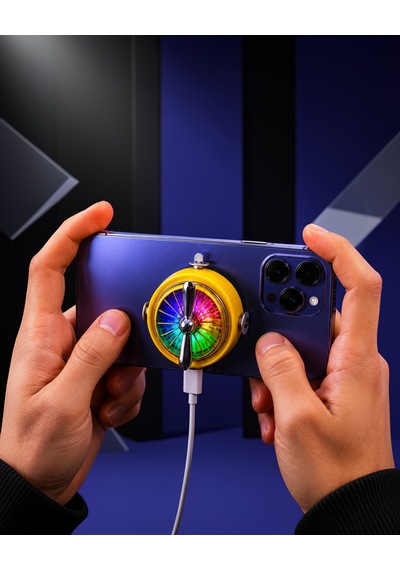 Rgb Işıklı Telefon Soğutucu, Mobil Oyuncular İçin