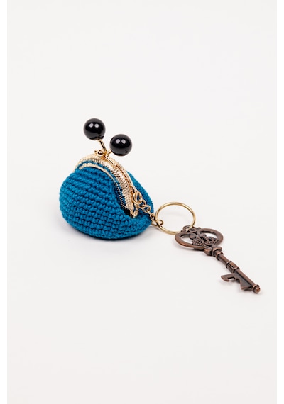 Fabric Craft Bag Mini Bozuk Para Cüzdanı Anahtarlık Klipsli Parlament