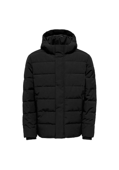 Only & Sons Onscayson Puffa Otw Noos Erkek Siyah Mont - 22019598 Siyah