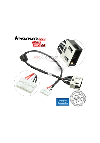 Alfabilgisayar Lenovo Uyumlu Ideapad G50-70 Dc Jack Power Soket Laptop Adaptor Giriş So