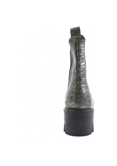 Dgn Md1563 Kadin Silver Taşli Strech Detayli Bot MD118-1563-R4612 Yeşil