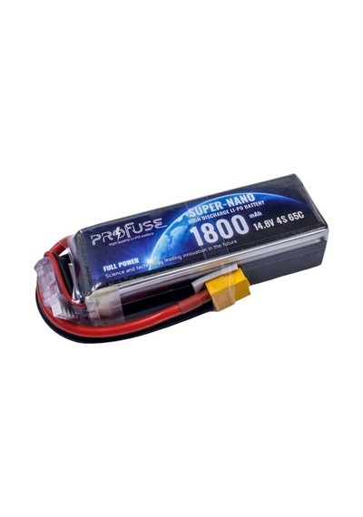 Profuse 4s 14.8v Lipo Li-po Lityum Polimer Batarya - 1800mah, 65c