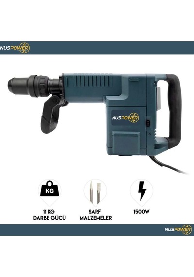Nuspower 11 Kg Profesyonel Kırıcı Hilti
