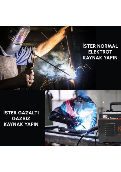 Kzabr EEA248 600 A Gazsız Gazalti Kaynak Makinesi German Style