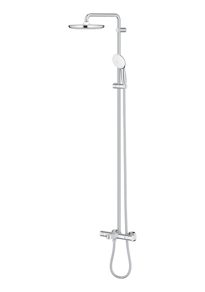 Grohe Tempesta 250 Duş Sistemi Termostatik Banyo Bataryalı - 26672001 Gümüş