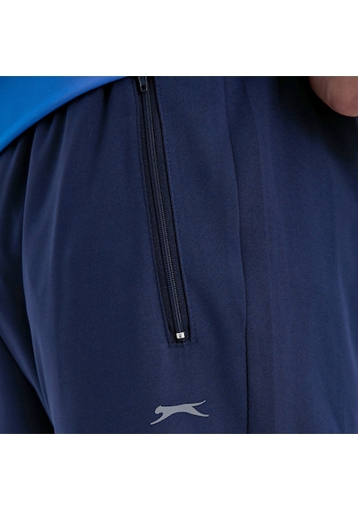 Slazenger RECOGNIZE Erkek Fermuarlı Dik Yaka Cepli Saks Mavi Eşofman Takımı