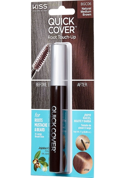 Quick Cover Beyazlar Için Anında Kapatıcı Saç Maskarası - Kızıl Kahve -731509502626