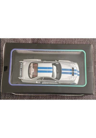 Hobbiez World 1:24 Nissan Skyline Gt-r R34 Liberty Walk Gri