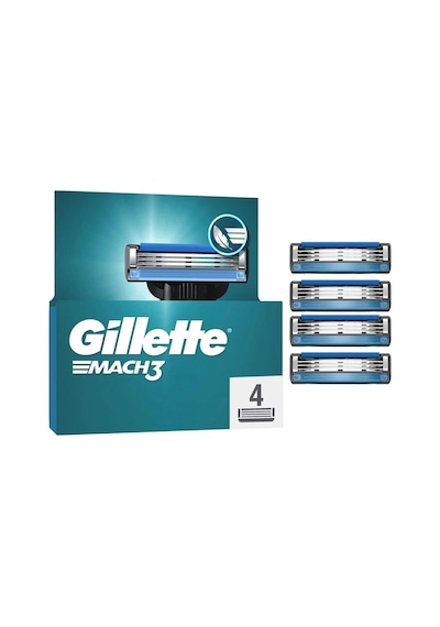 Gillette Mach3 Yedek Başlık 4'lü