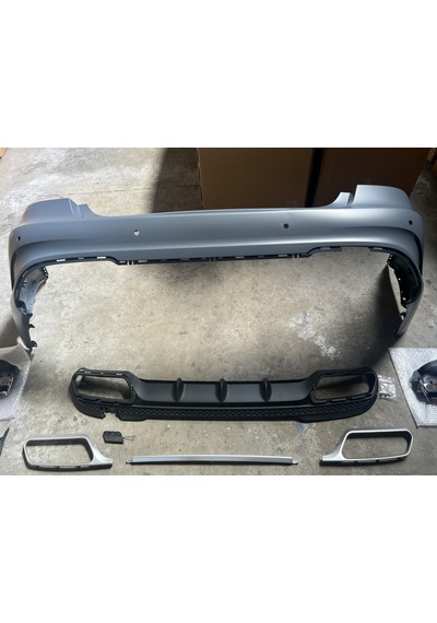 Otolas Mercedes W212 E63 Amg Arka Tampon Ve Difüzör Seti