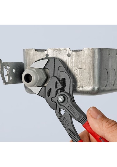Knıpex Düz Ağızlı Rekor Fort Pense Buton Ayarlı 180 Mm 8601180