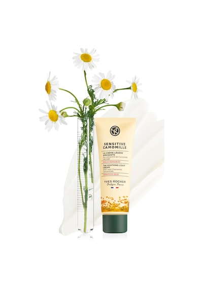 Yves Rocher Hassas Ciltler, Organik Papatya Yatıştırıcı Bakım - Hafif Dokulu Krem -sensitive Camomille-50ml