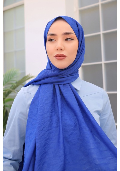 Silk Home Olinda Şal 49001-37 Saks Mavi