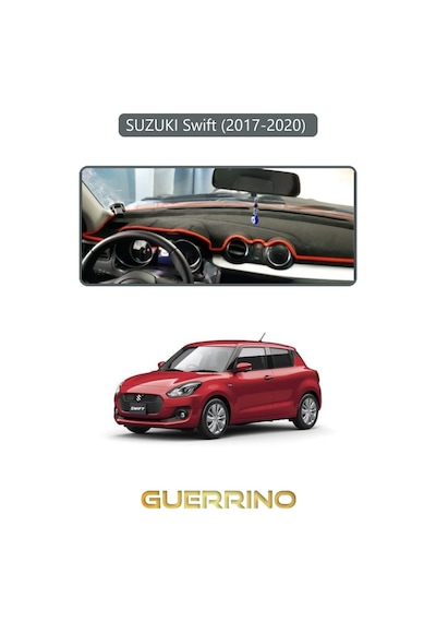 Suzukı Swift 2017-2020 Torpido Koruma Halısı Gri Kenar