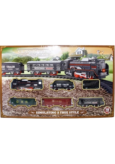 Mey İthalat 19 Parça Clic Tren Set