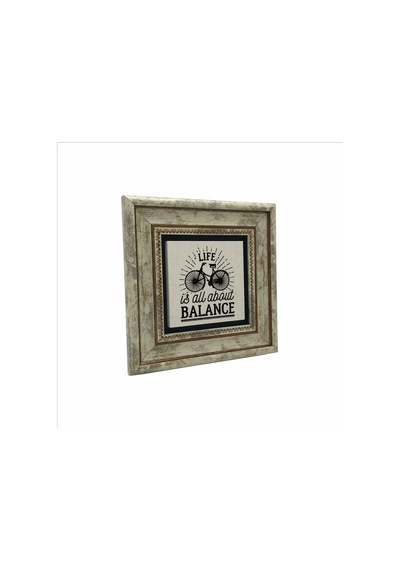 Bisklet Görseli Baskılı Taş Tablo 20x20