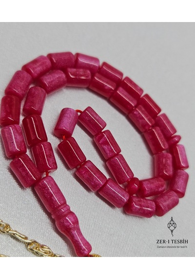 Zer-i Tesbih Pembe Opal Benzetme Tesbih