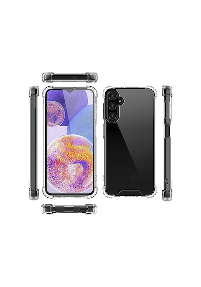 Galaxy Uyumlu S24 Plus Kılıf Nitro Anti Shock Silikon - Renksiz Renksiz Renksiz