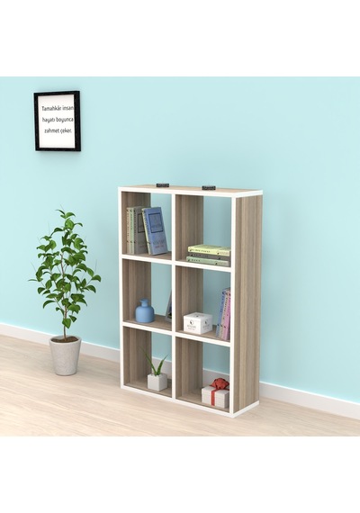 Kenzlife Kitaplık Güher 090 060 20 Crd Duvar Rafı