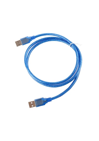 1.8 Metre - Usb 2.0 Erkek Erkek Kablo - İki Ucu Usb Data Bağlantı Kablosu