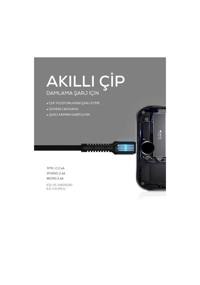 Zore Ls63 Micro Usb Kablo