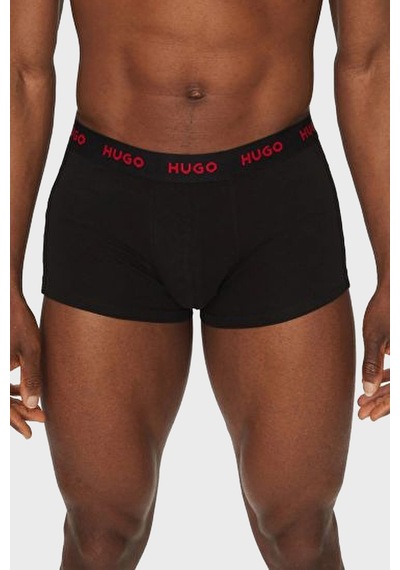 Hugo Erkek Boxer 50532611 010 Siyah Siyah