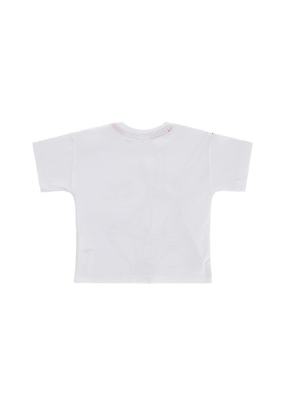 Civil Baby Bugs Bunny Baskılı 6-18 Ay Tişört - Beyaz