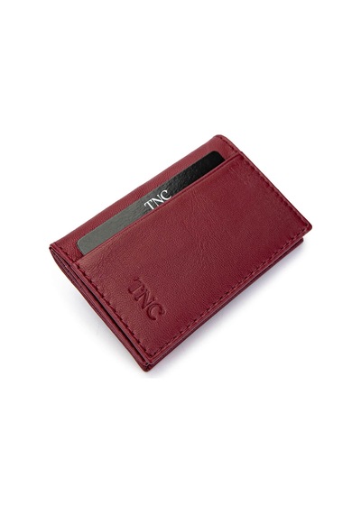 Tamer Tanca Unisex Hakiki Deri Bordo Kartlık 688 4031d Czdn Sk24-25 Bordo Dr Bordo